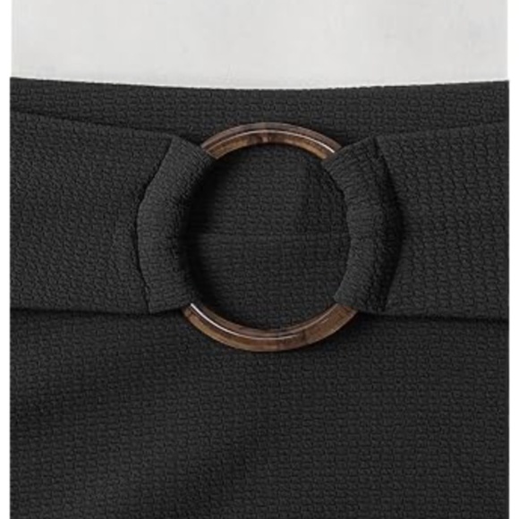 CUPSHE Two Piece Bowknot Belted Swimsuit - Picture 4 of 6